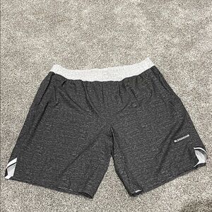 Legends Men's Athletic Shorts in Charcoal and Gray